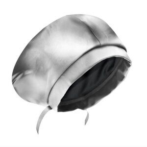 NEW Hairbrella SILVER Swim Cap Satin Lined